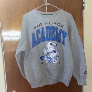 Vintage Air Force Academy Gray Sweater